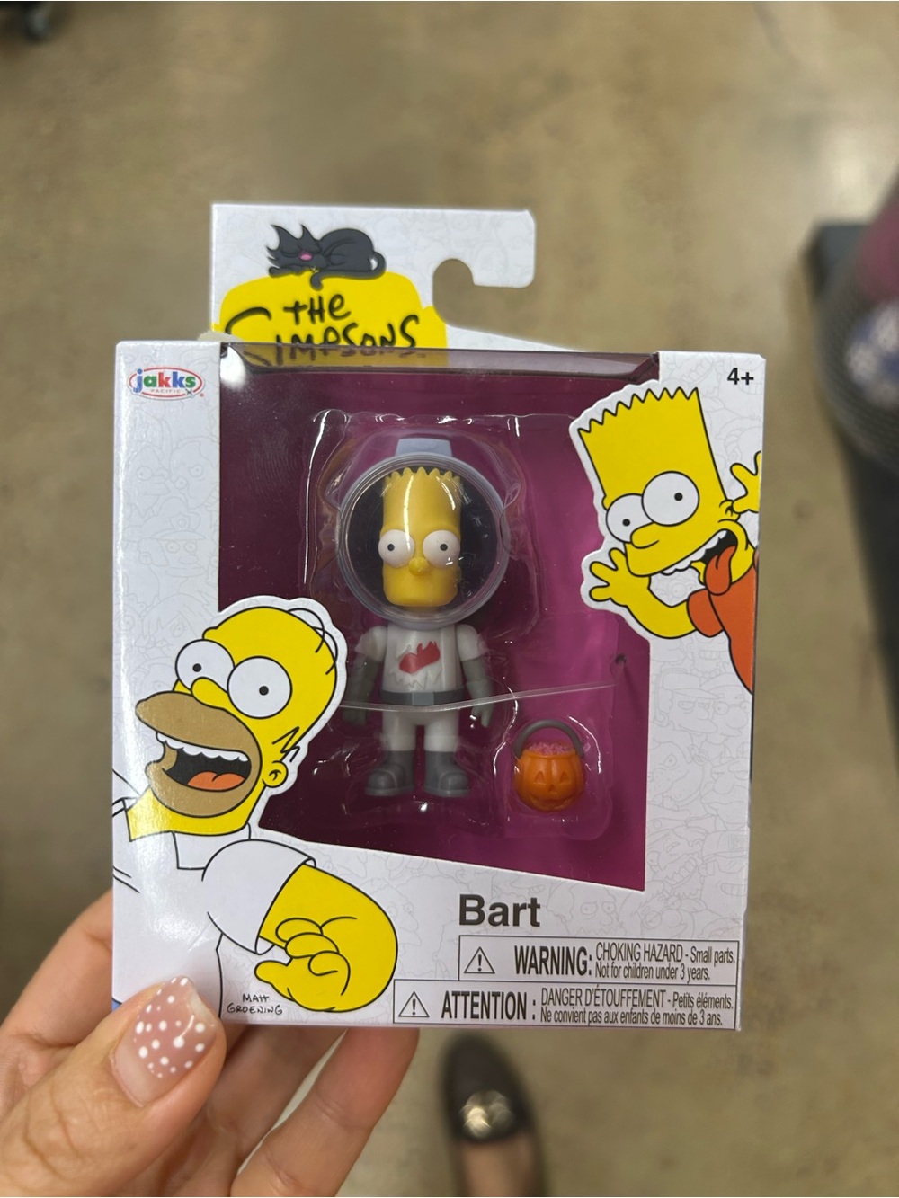 The Simpsons Bart Halloween Costume Figure